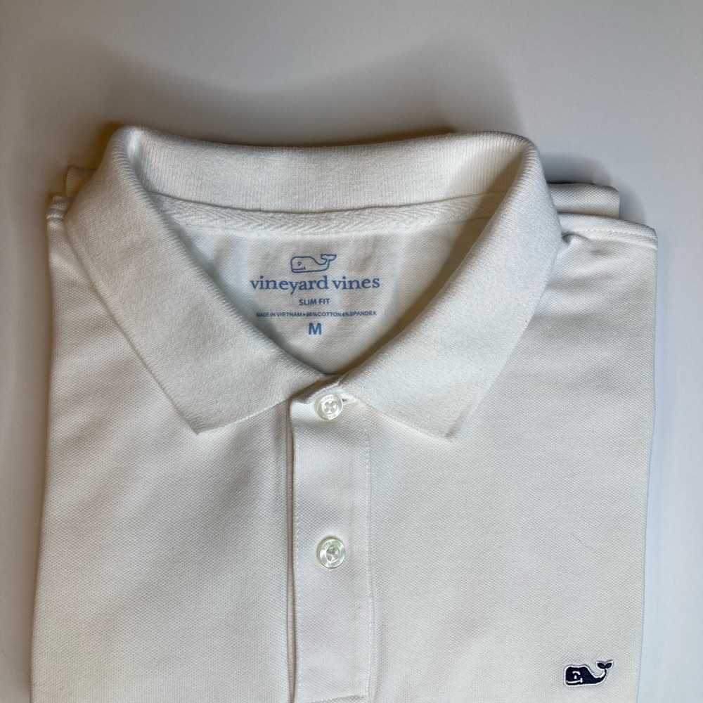 Vineyard Vines White Polo